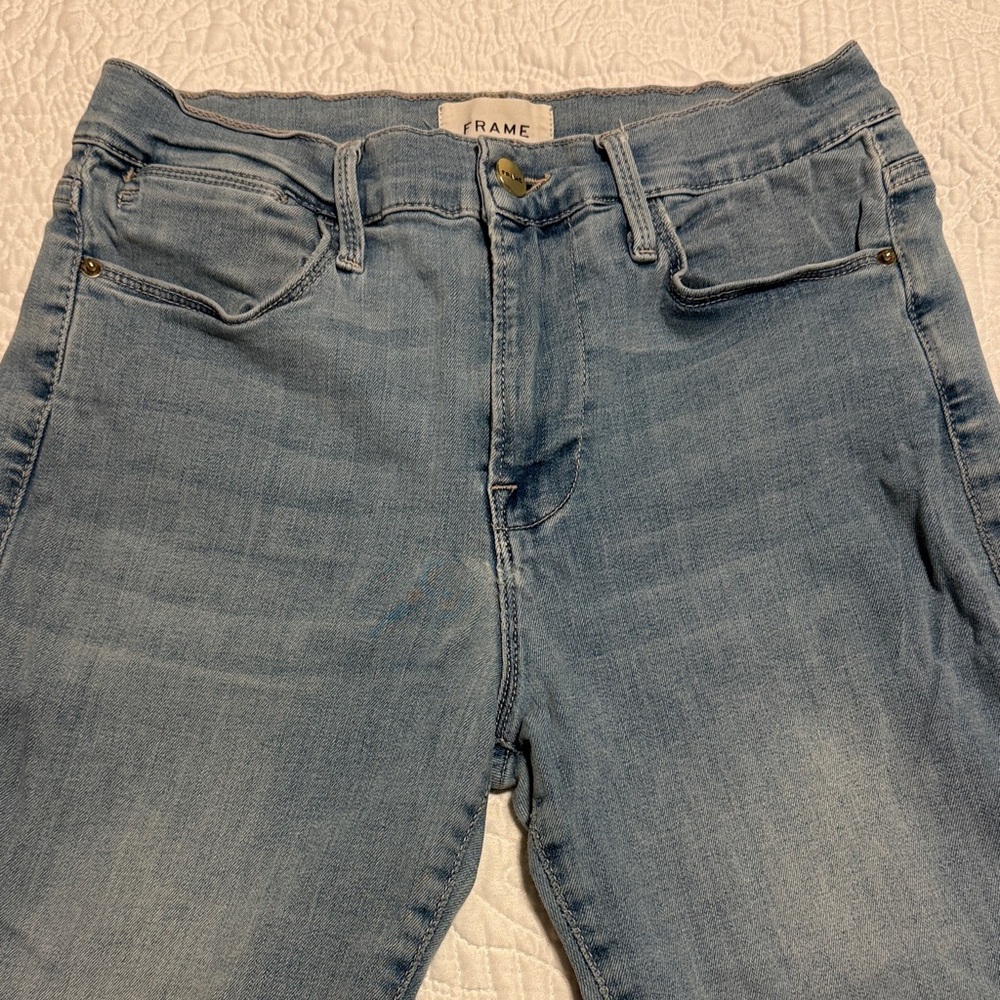 Frame Denim Women's Light Blue Skinny Jeans